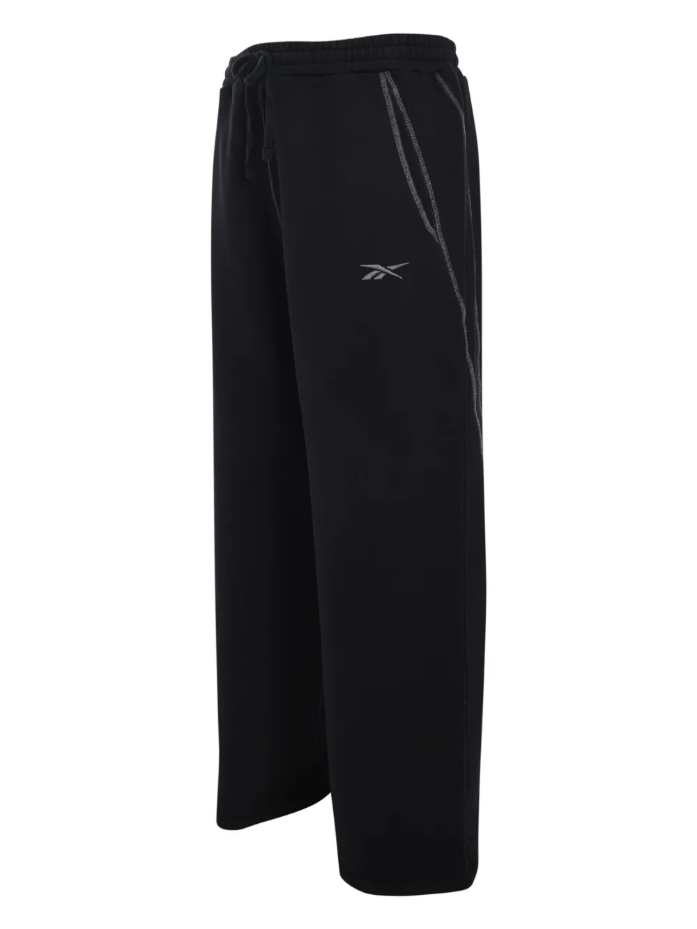 Reebok Broek met wijde pijpen Zwart