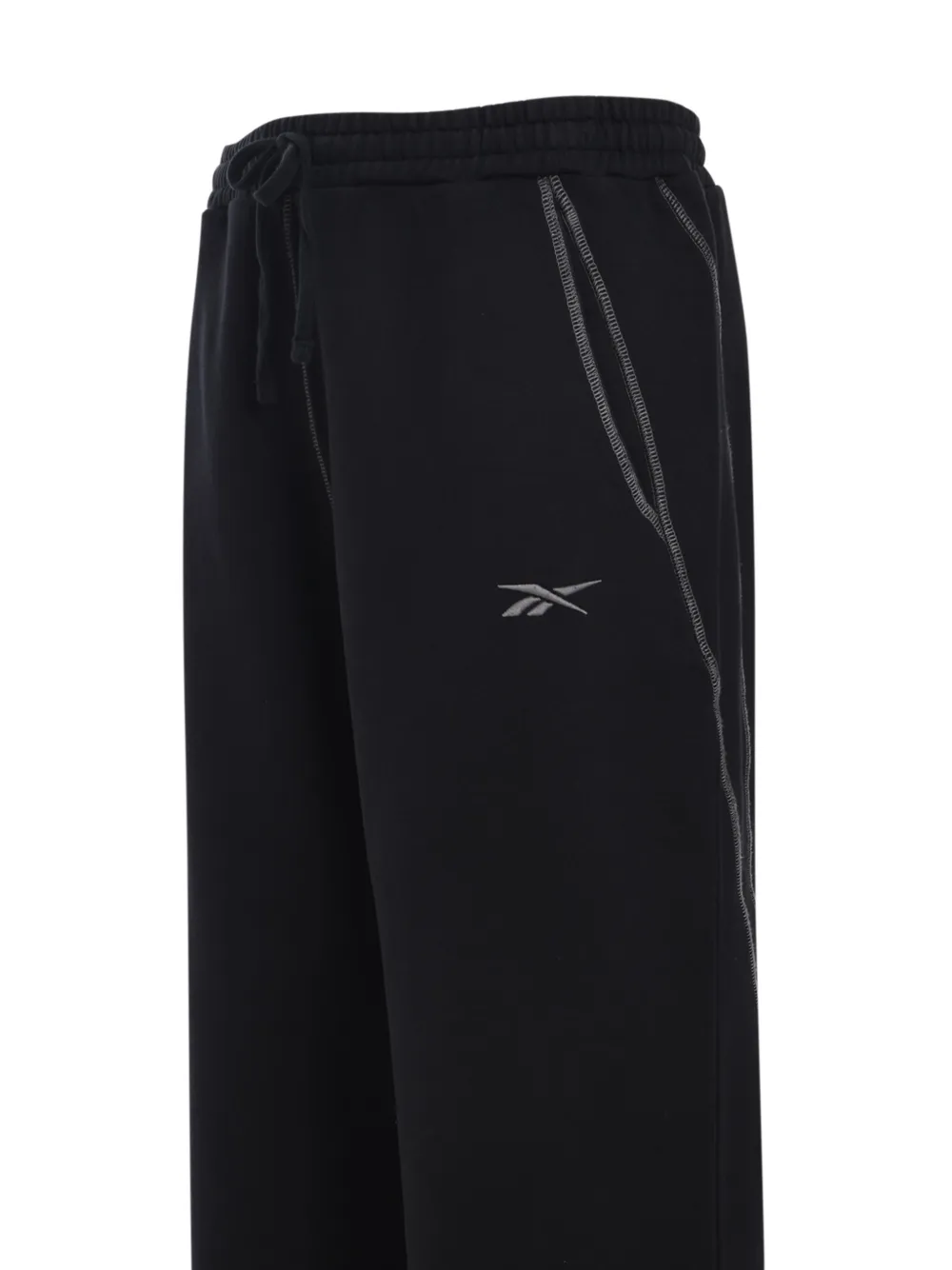 Reebok Broek met wijde pijpen Zwart