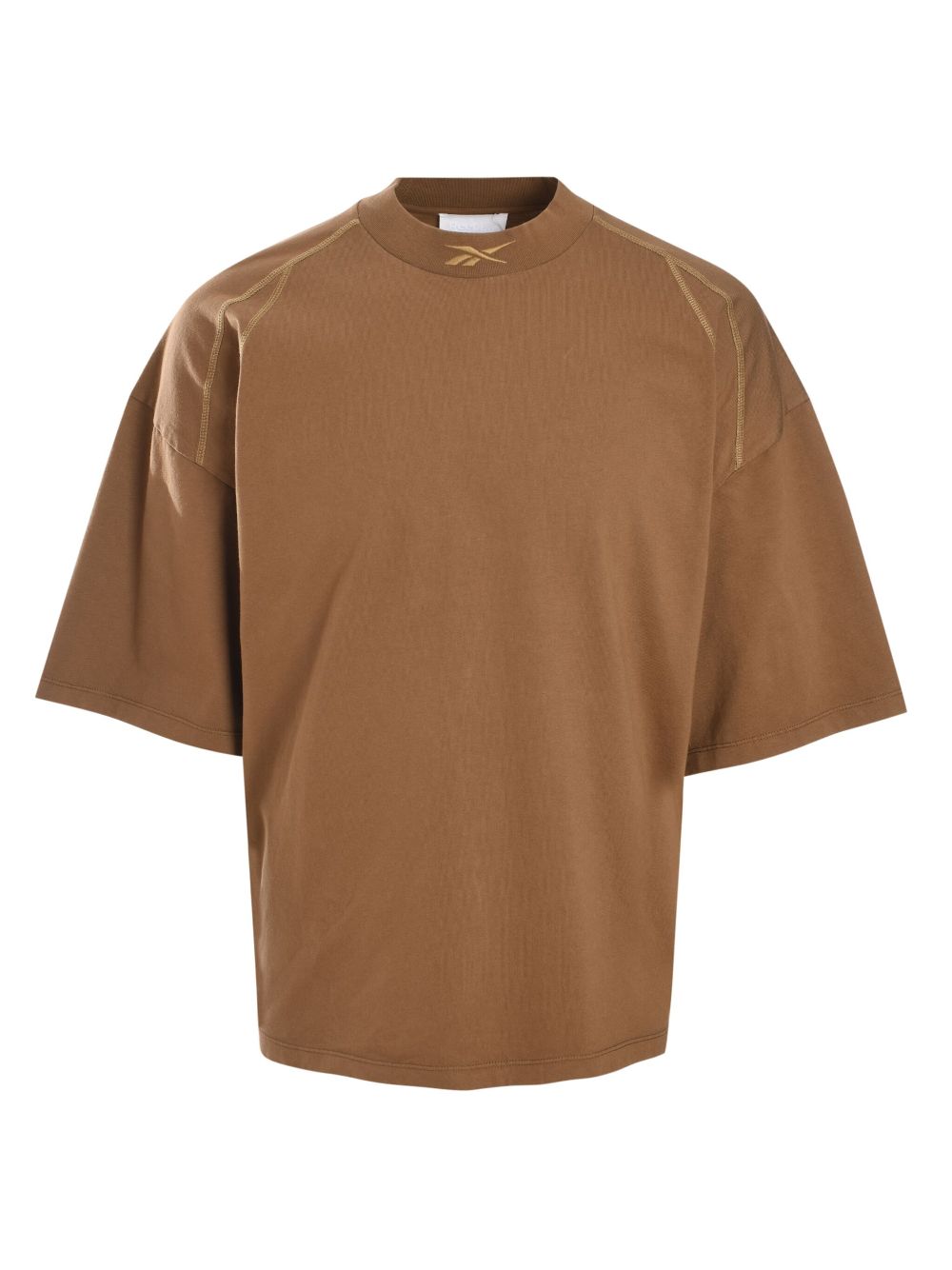 Reebok Katoenen T-shirt Bruin