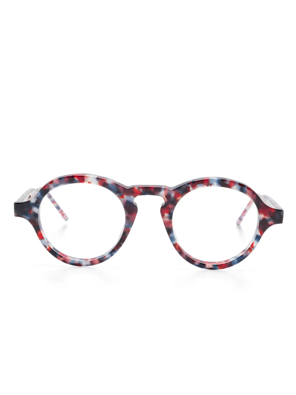 Thom Browne Eyewear round-frame glasses | Red | Image 1