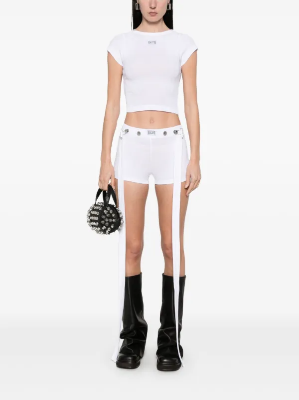 Jean Paul Gaultier logo-patch T-shirt | White | FARFETCH