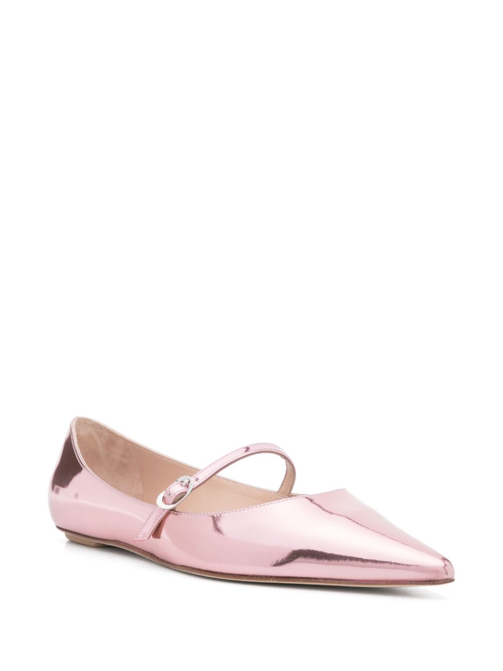 Stuart Weitzman Emilia ballet flats - Roze