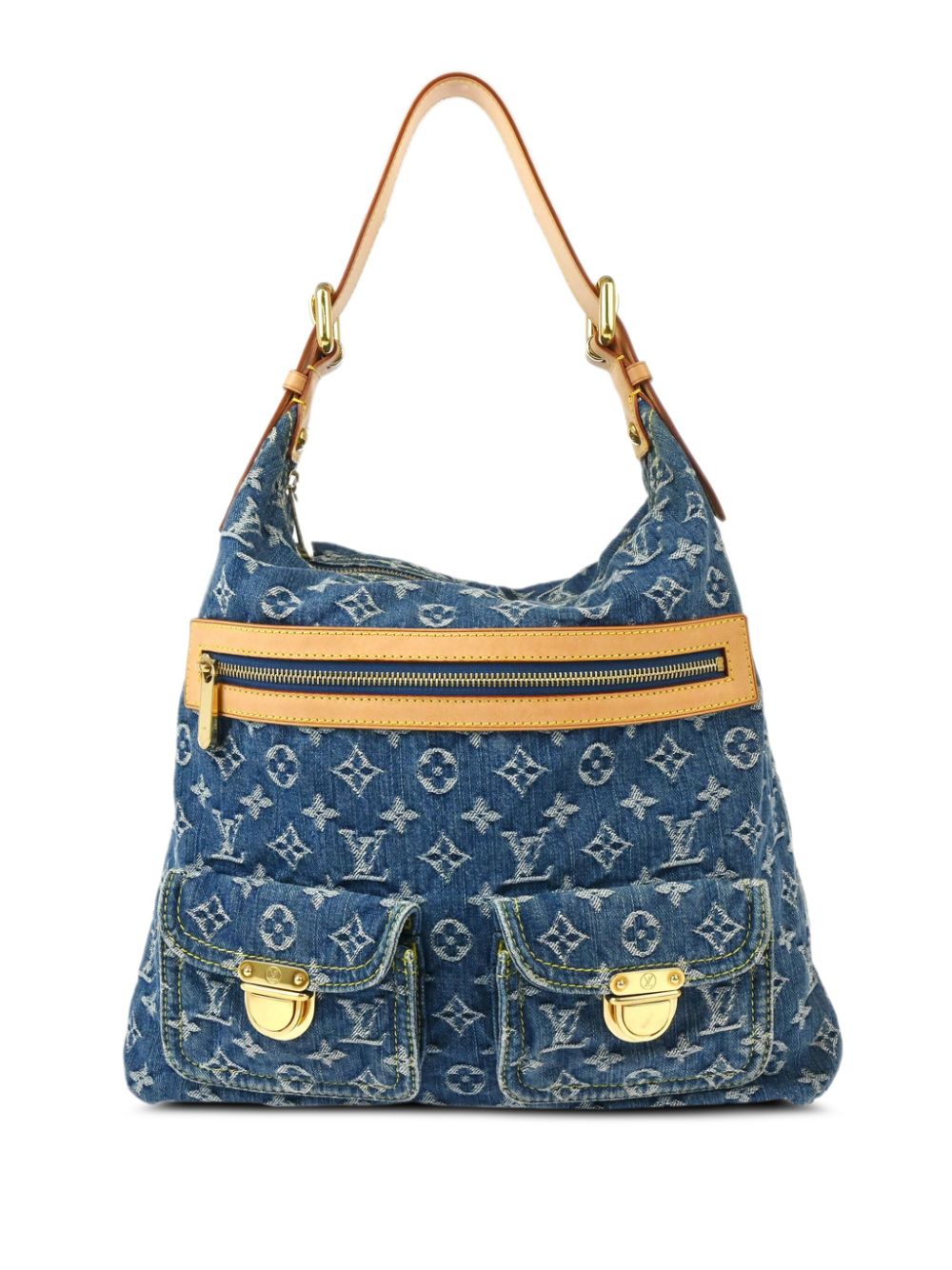 Pre-owned Louis Vuitton Baggy Gm 单肩包（2005年典藏款） In Blue