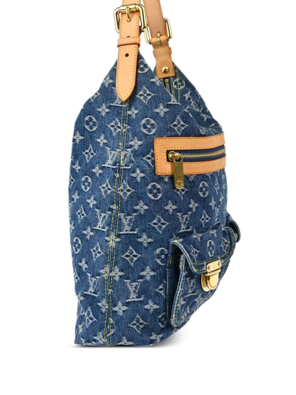 Pre-owned Louis Vuitton Baggy Gm 单肩包（2005年典藏款） In Blue