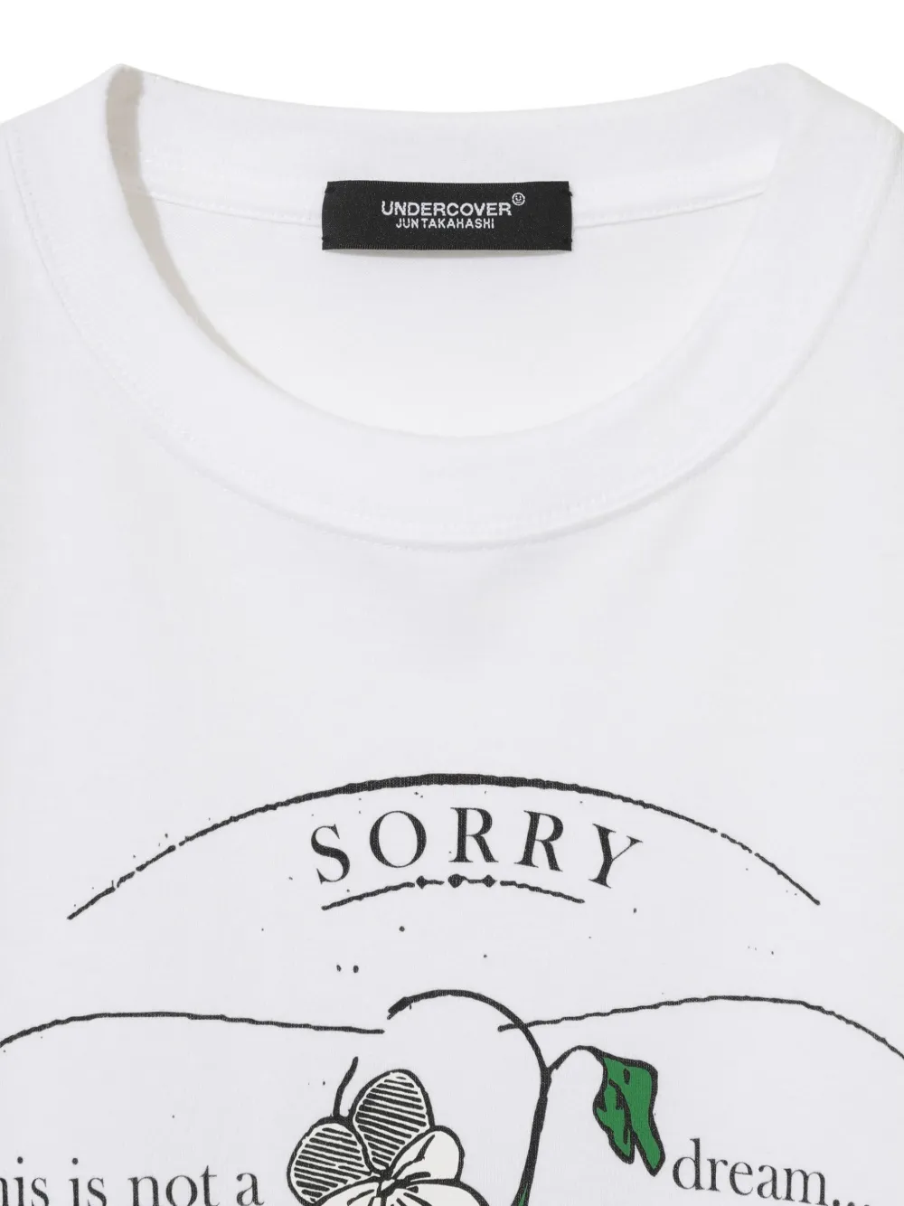 Undercover Sorry This Is Not A Dream T-shirt Wit