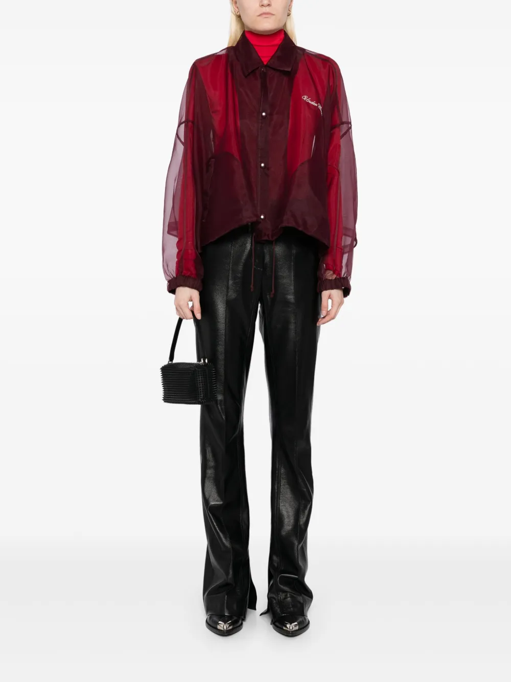Undercover Jack met geborduurd logo Rood