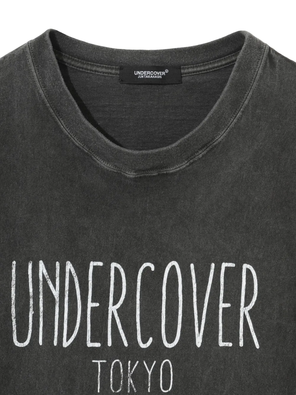 Undercover Katoenen T-shirt Grijs