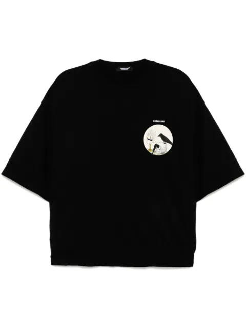 Undercover playera con estampado gráfico