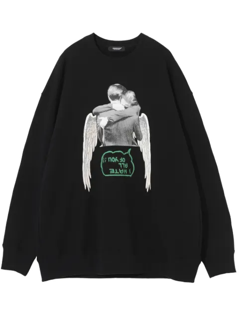 Undercover sudadera con ilustración estampada
