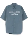 Undercover graphic-print shirt - Blue