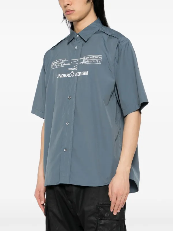 Undercover グラフィック シャツ | ブルー | FARFETCH JP