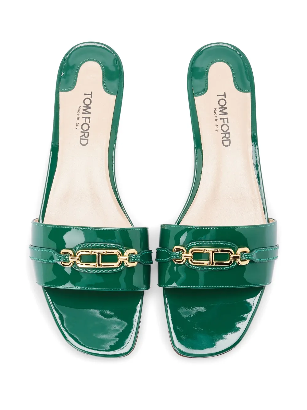 TOM FORD Whitney sandals Green