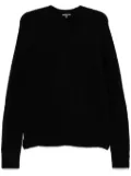 James Perse Cashmere Knit Raglan Crew sweater - Black