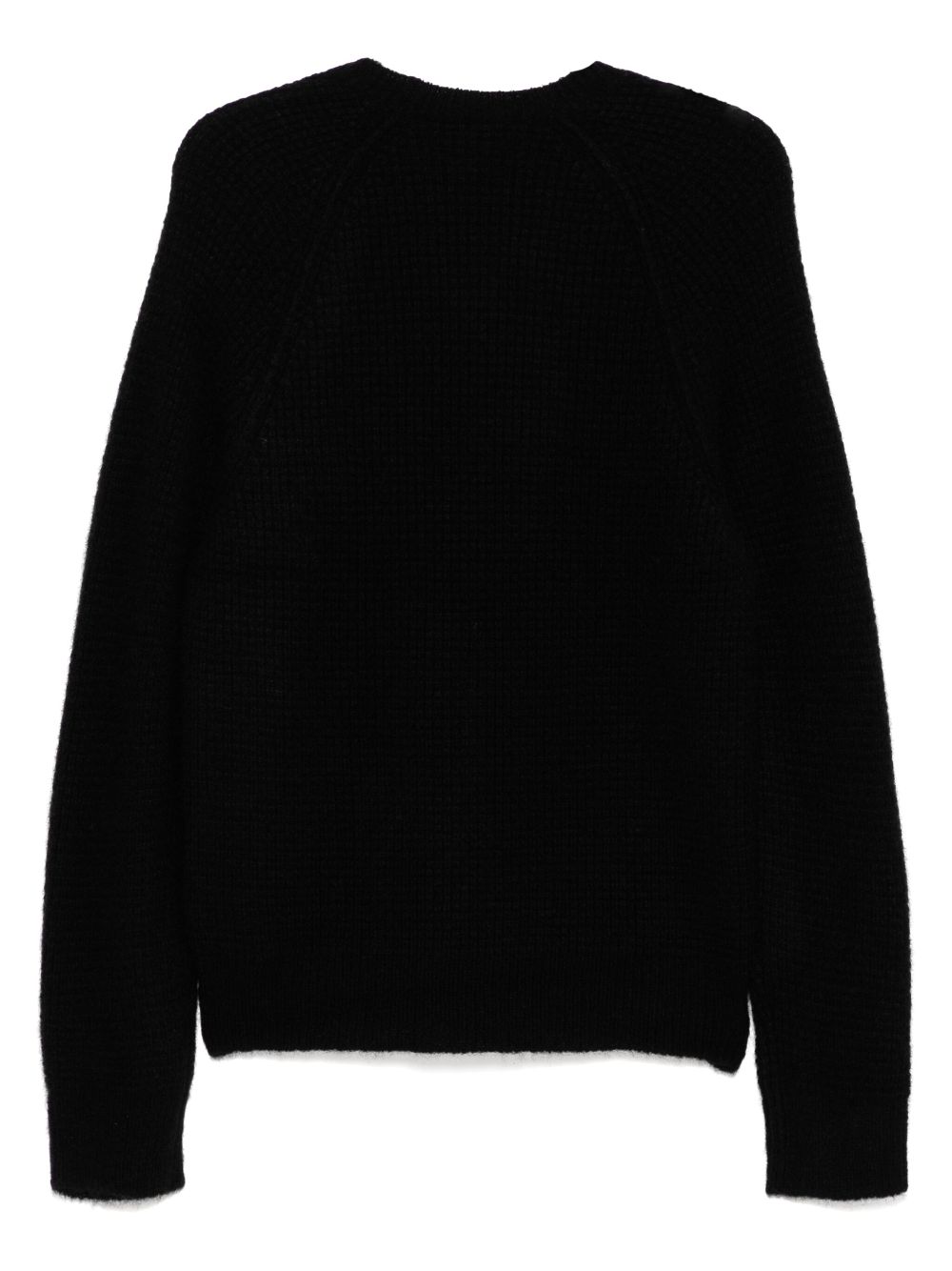 James Perse Cashmere Knit Raglan Crew sweater - Black