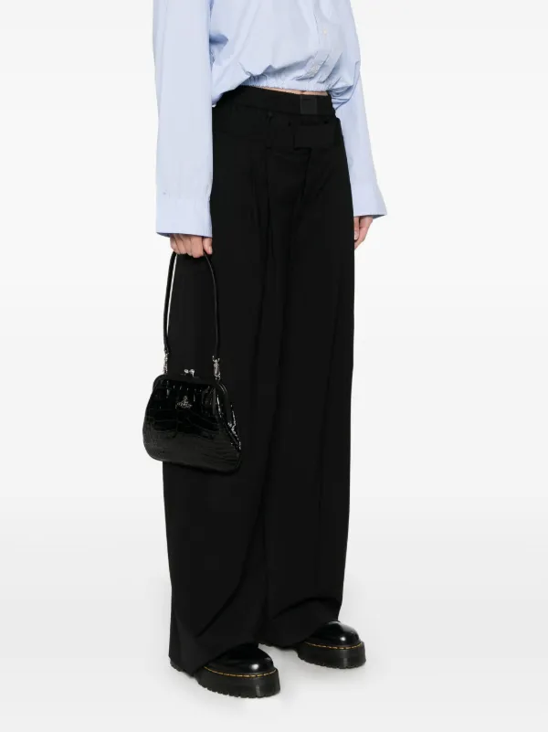 バッグ・カバンその他 Vivienne croc embossed clutch bag Vivienne Westwood croc-embossed Clutch Bag | Black | FARFETCH BN