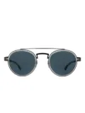 Ic! Berlin Dakota round-frame sunglasses - Grey