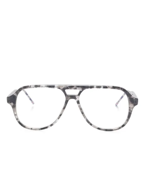 Thom Browne Eyewear lentes con armazón estilo piloto