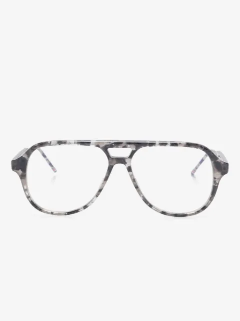 Thom Browne Eyewear pilot-frame glasses