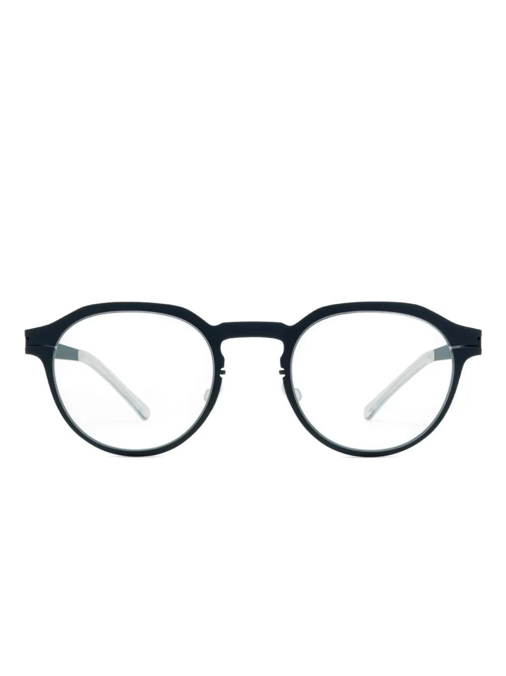 Mykita Leon bril met rond montuur Blauw