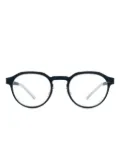 Mykita Leon round glasses - Blue