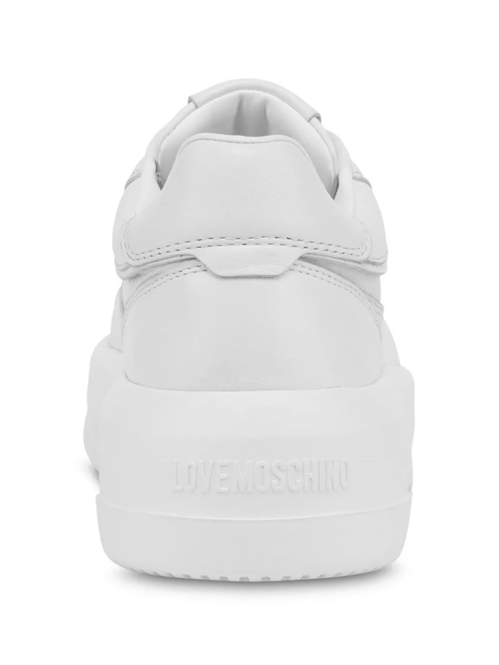 Love Moschino logo-print sneakers White