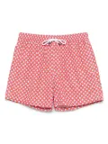 Fedeli Madeira swim shorts - Red