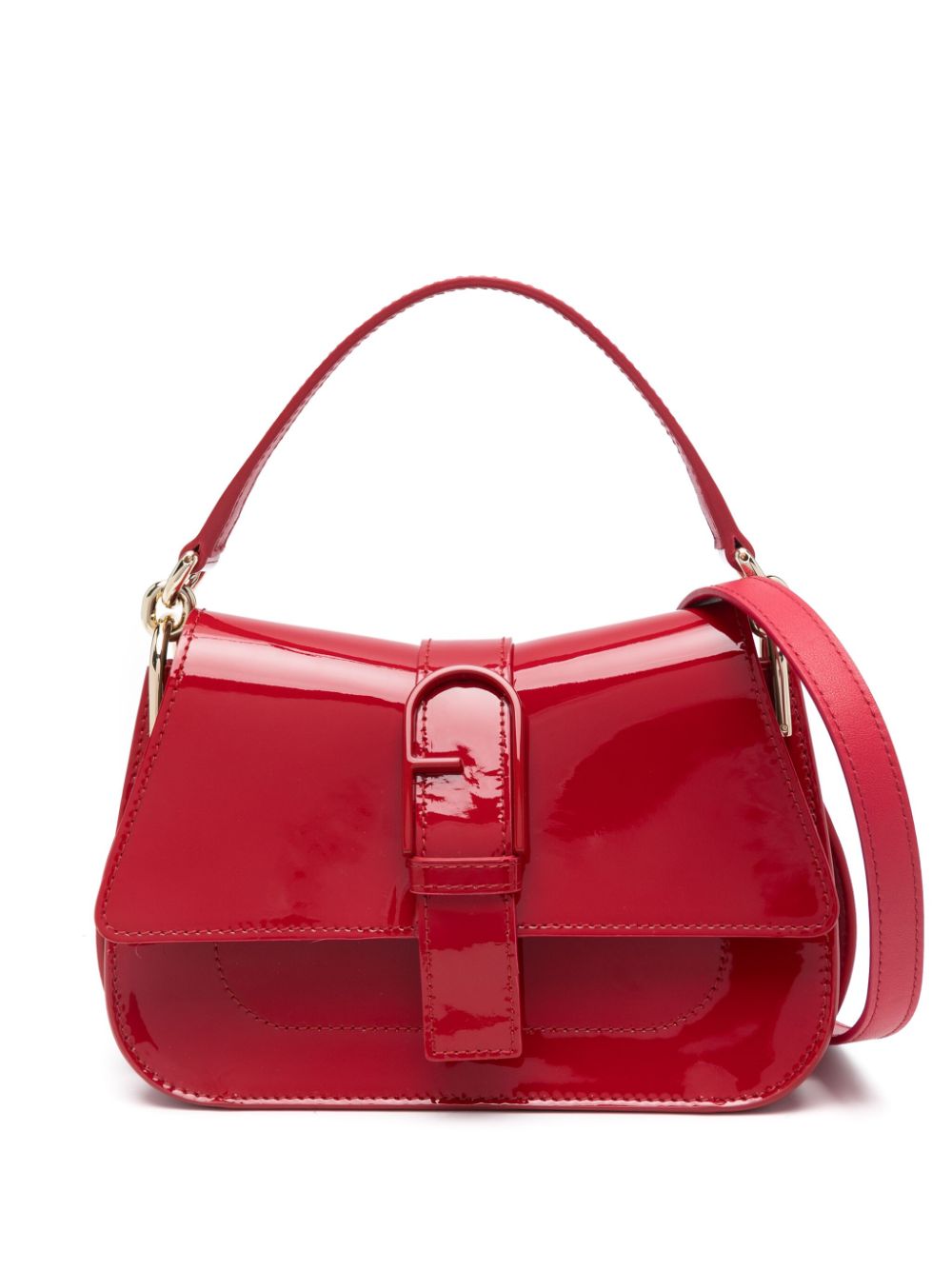 Furla Flow shopper Rood