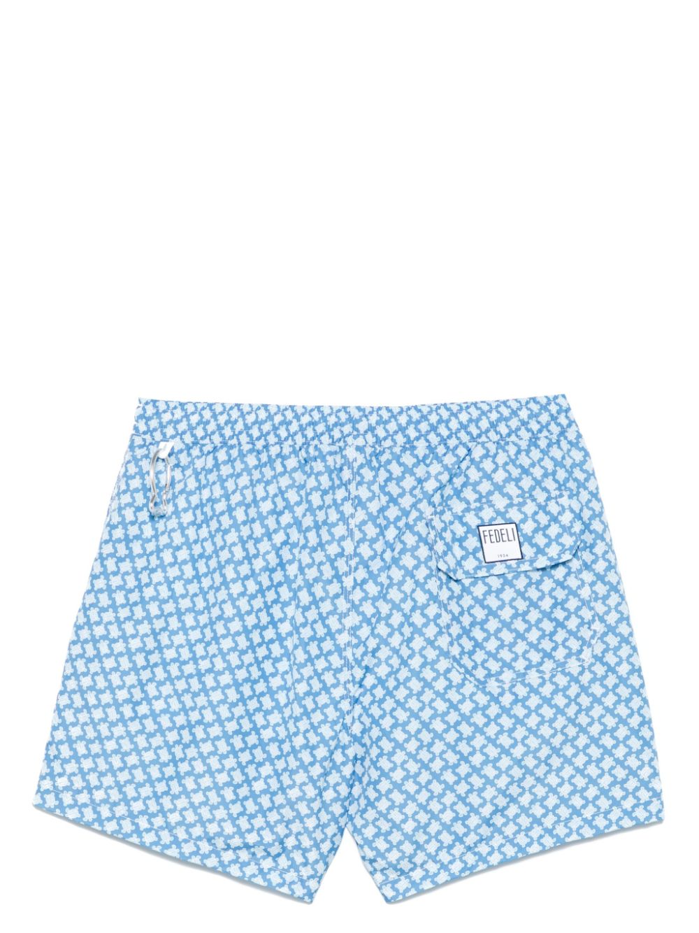 Fedeli Madeira swim shorts - Blauw