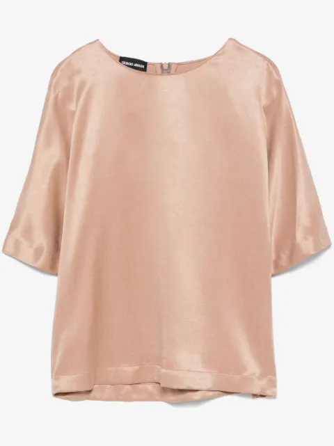 Giorgio Armani satinbluse