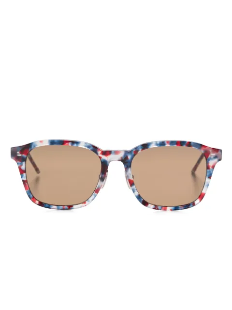 Thom Browne Eyewear tortoiseshell-effect sunglasses