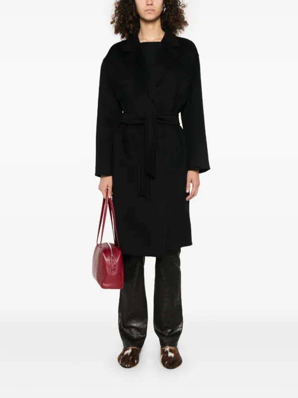 [MAX MARA]カシミア メリンダ コート Max Mara Melinda コート | ブラック | FARFETCH JP