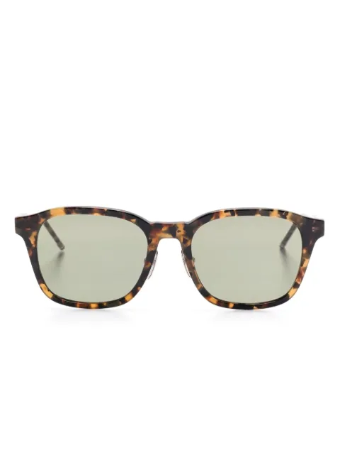 Thom Browne Eyewear tortoiseshell-effect sunglasses