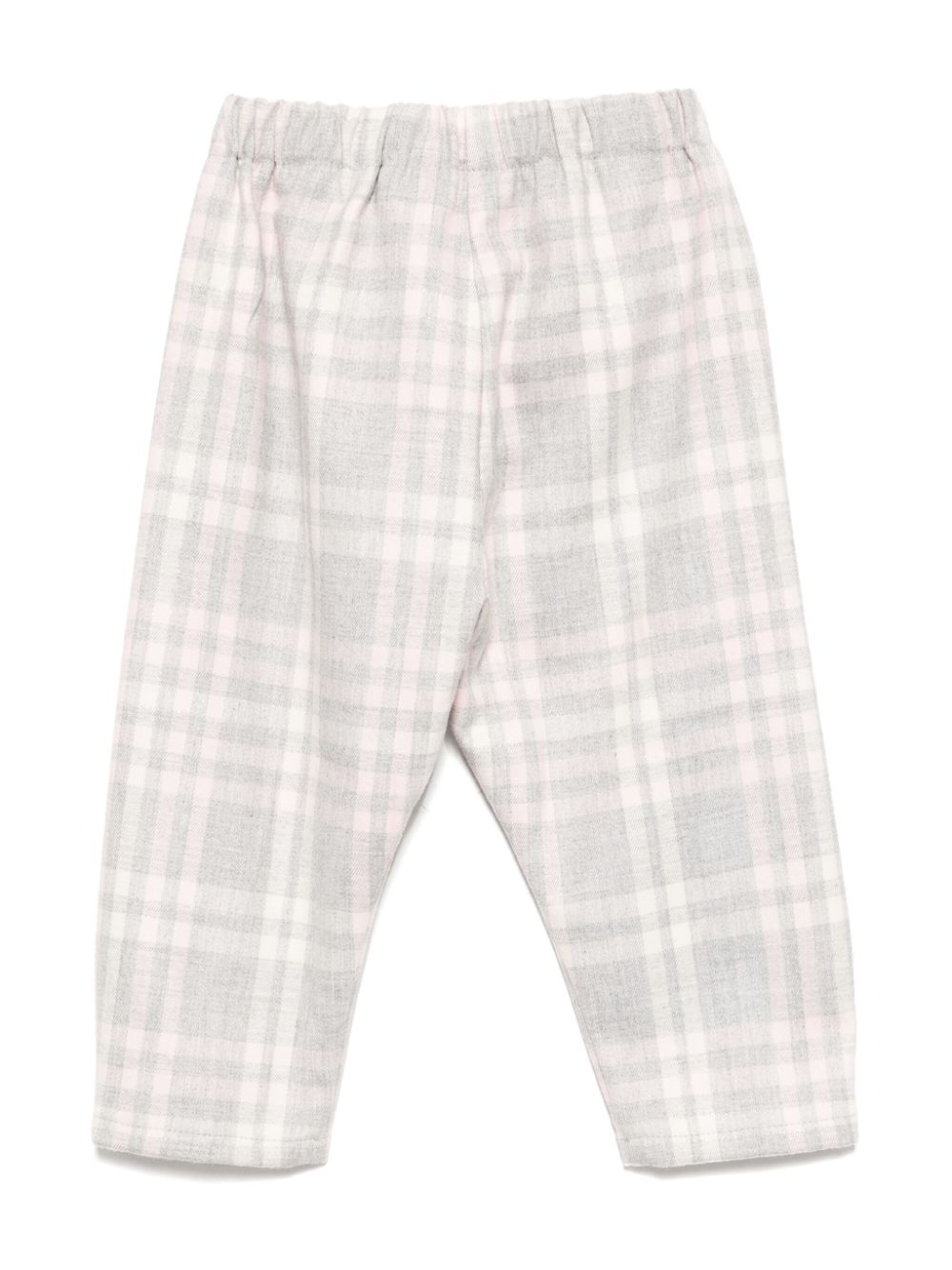 Il Gufo checked trousers - Pink