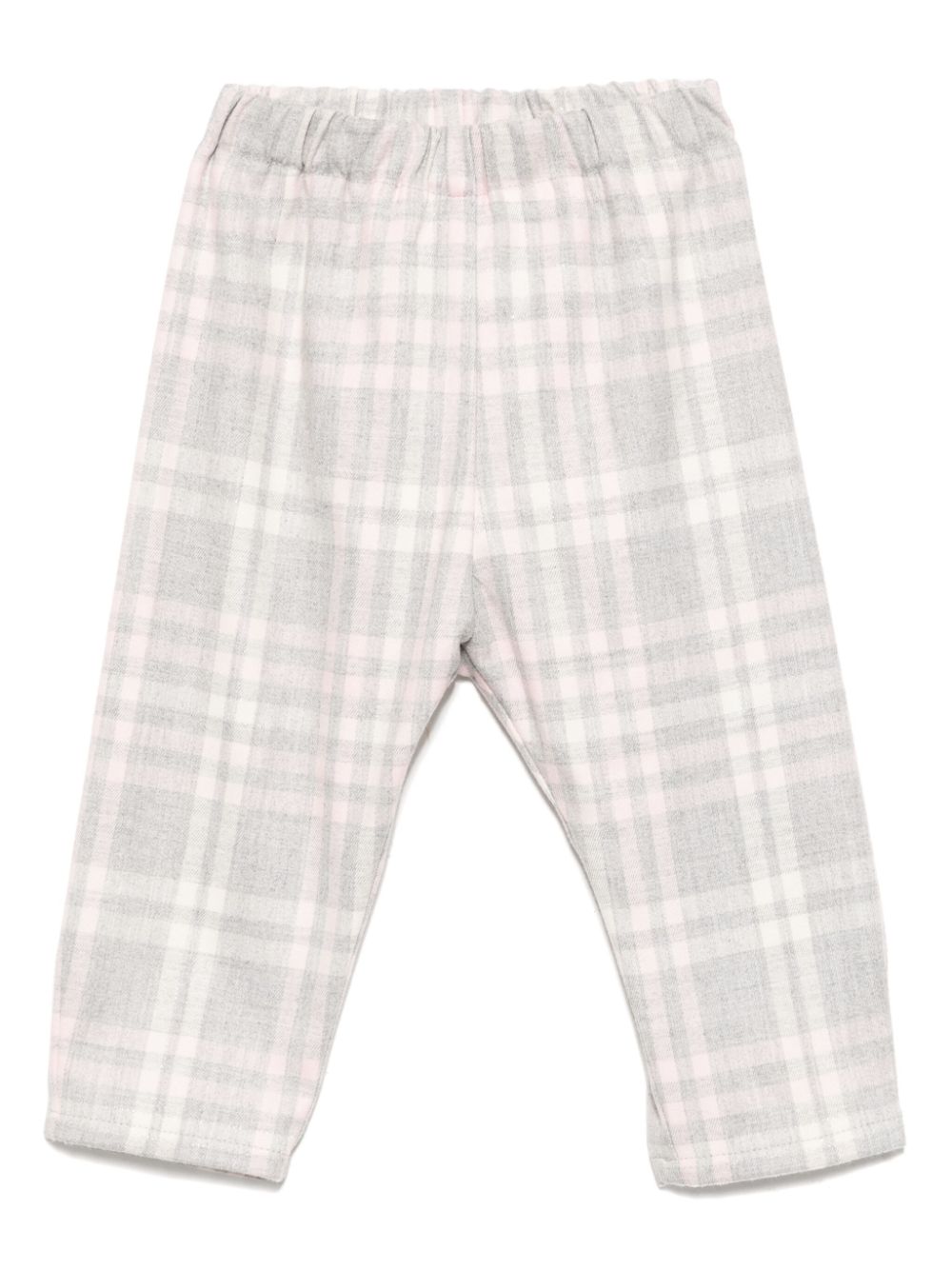 Il Gufo checked trousers - Pink