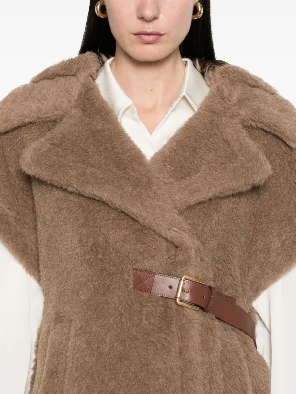 【ライトブラウン】Max Mara♡ Lanoso4 ジャケット Max Mara Lanoso4 ジャケット | ブラウン | FARFETCH JP