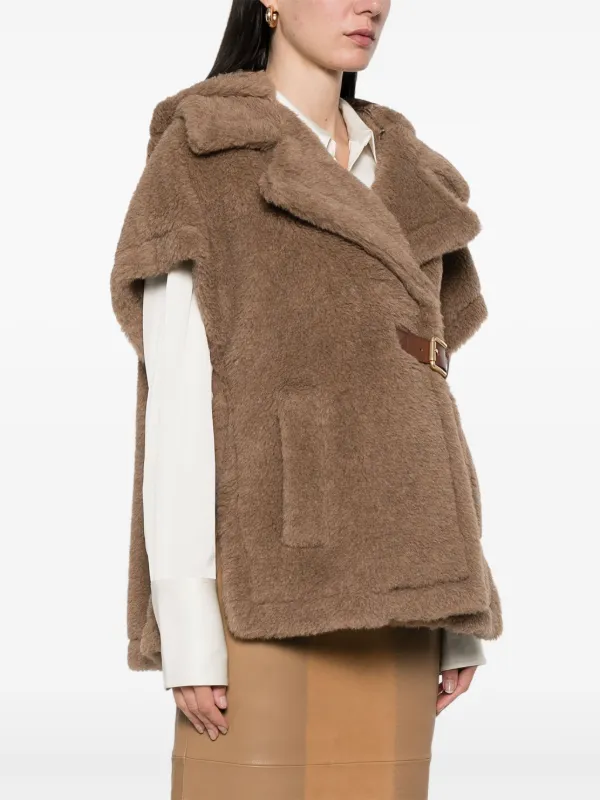 【ライトブラウン】Max Mara♡ Lanoso4 ジャケット Max Mara Lanoso4 ジャケット | ブラウン | FARFETCH JP