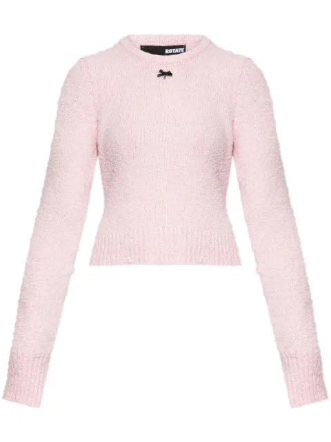ROTATE BIRGER CHRISTENSEN bow-detail sweater