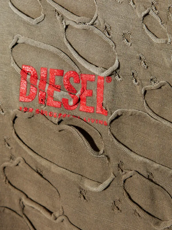 Diesel T-Crane-Ls Hoodie | Neutrals | FARFETCH RO