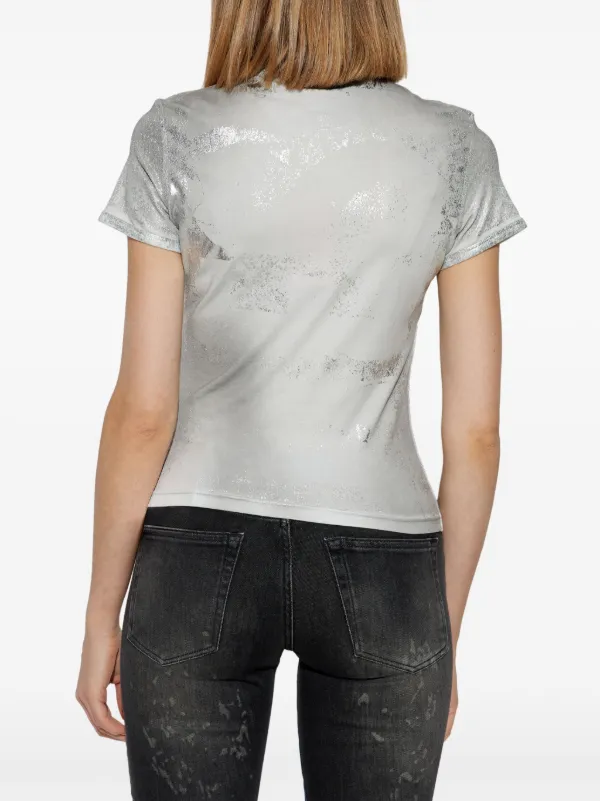Tシャツ・カットソー DIESEL t-uncutie-long-q5 Diesel T-Uncutie-Long-Q5 T-shirt | Grey | FARFETCH