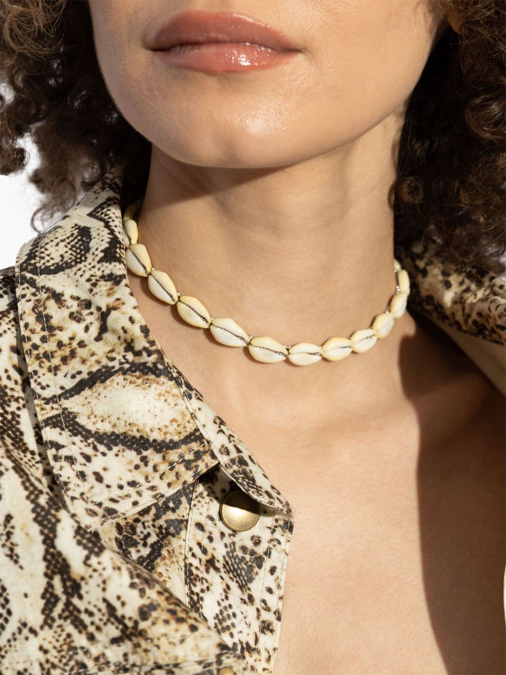 ISABEL MARANT shell necklace - Zilver