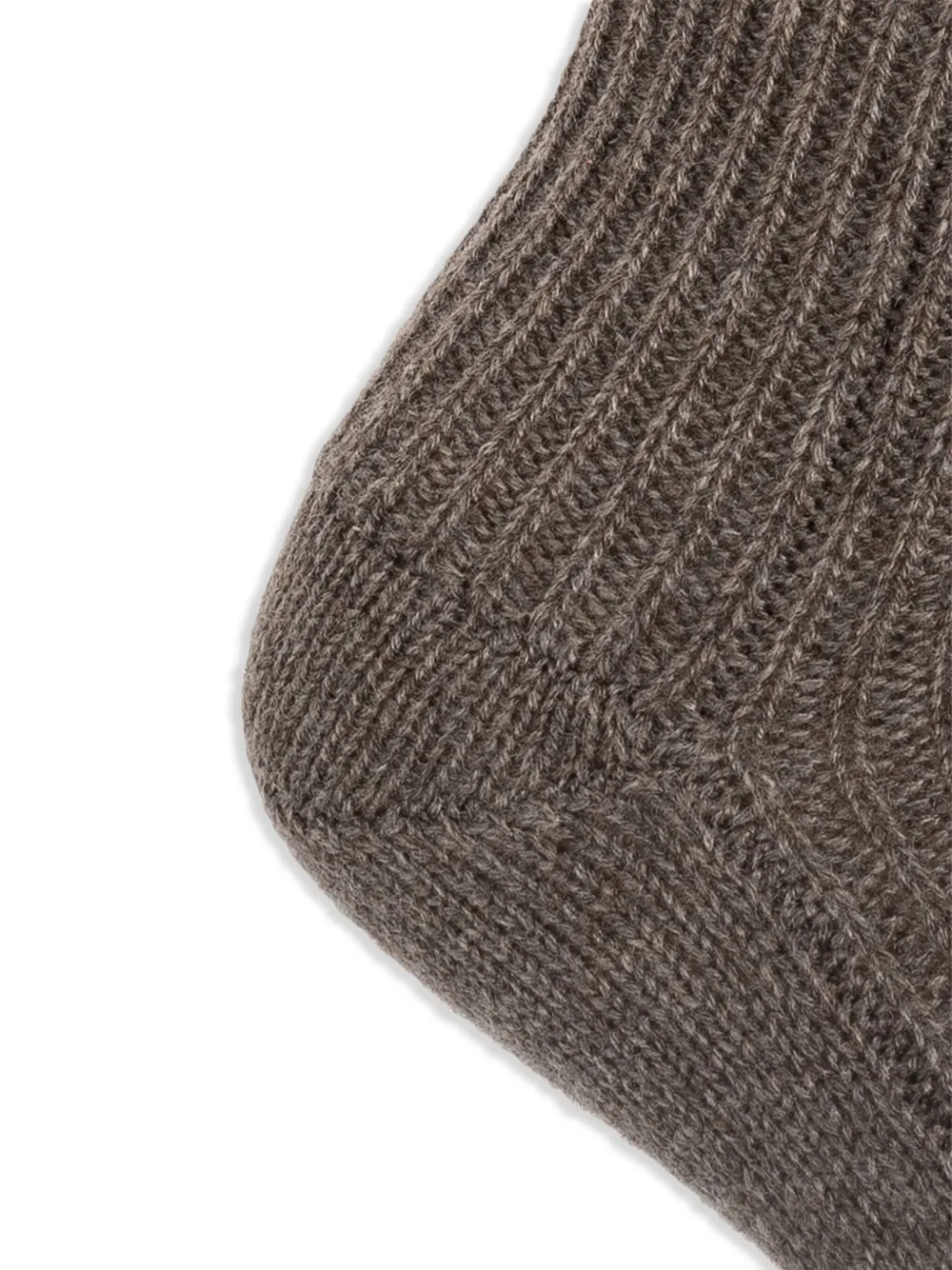 Lisa Yang Cashmere Socks In Brown