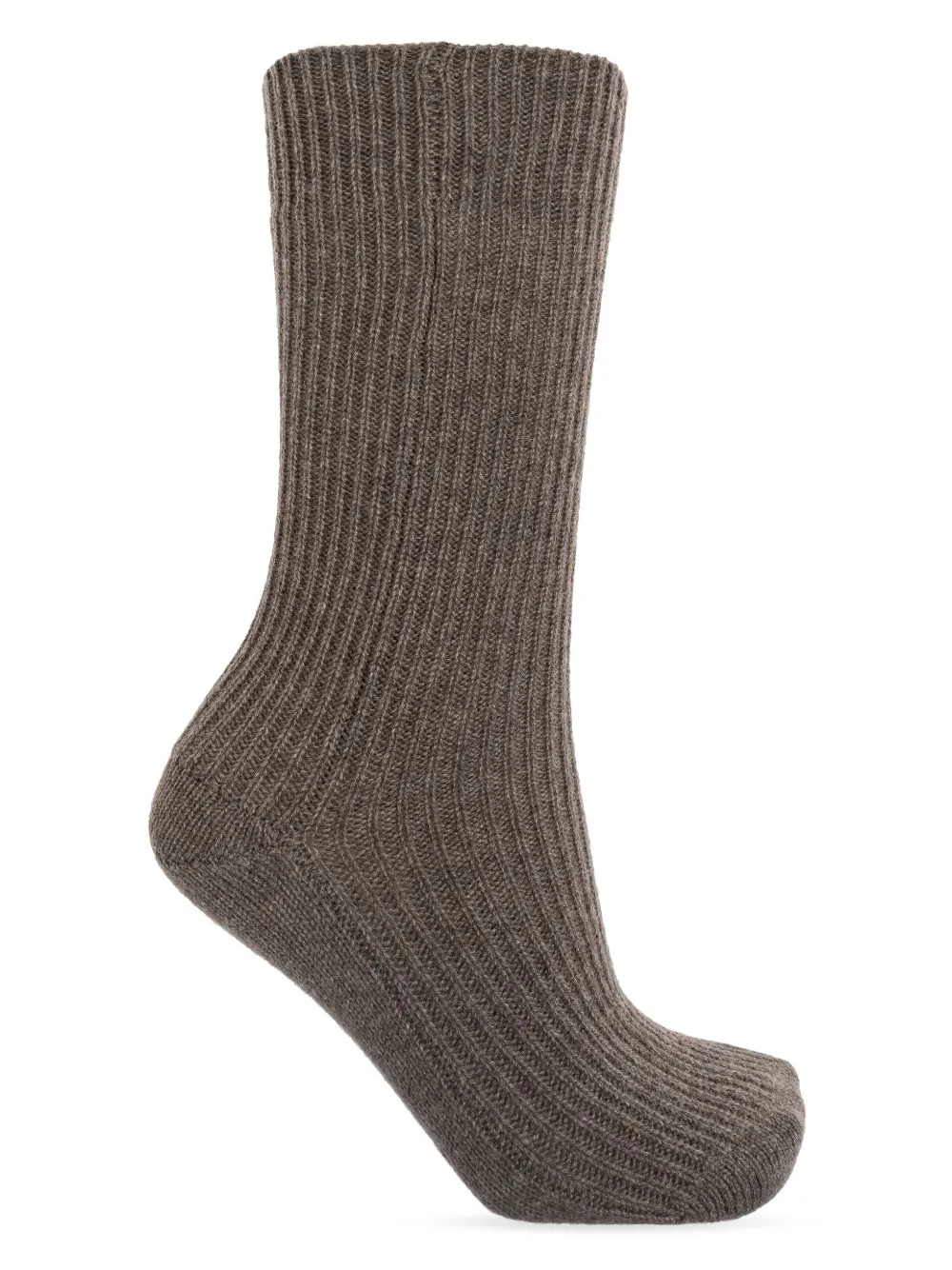 Lisa Yang Cashmere Socks In Brown