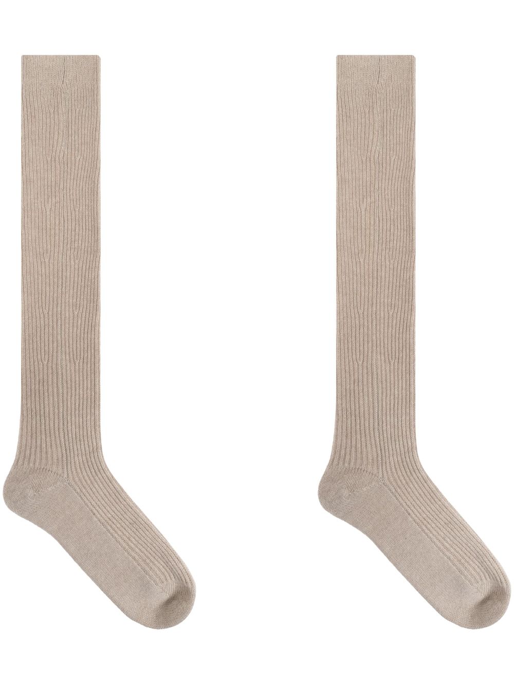 cashmere knee-high socks