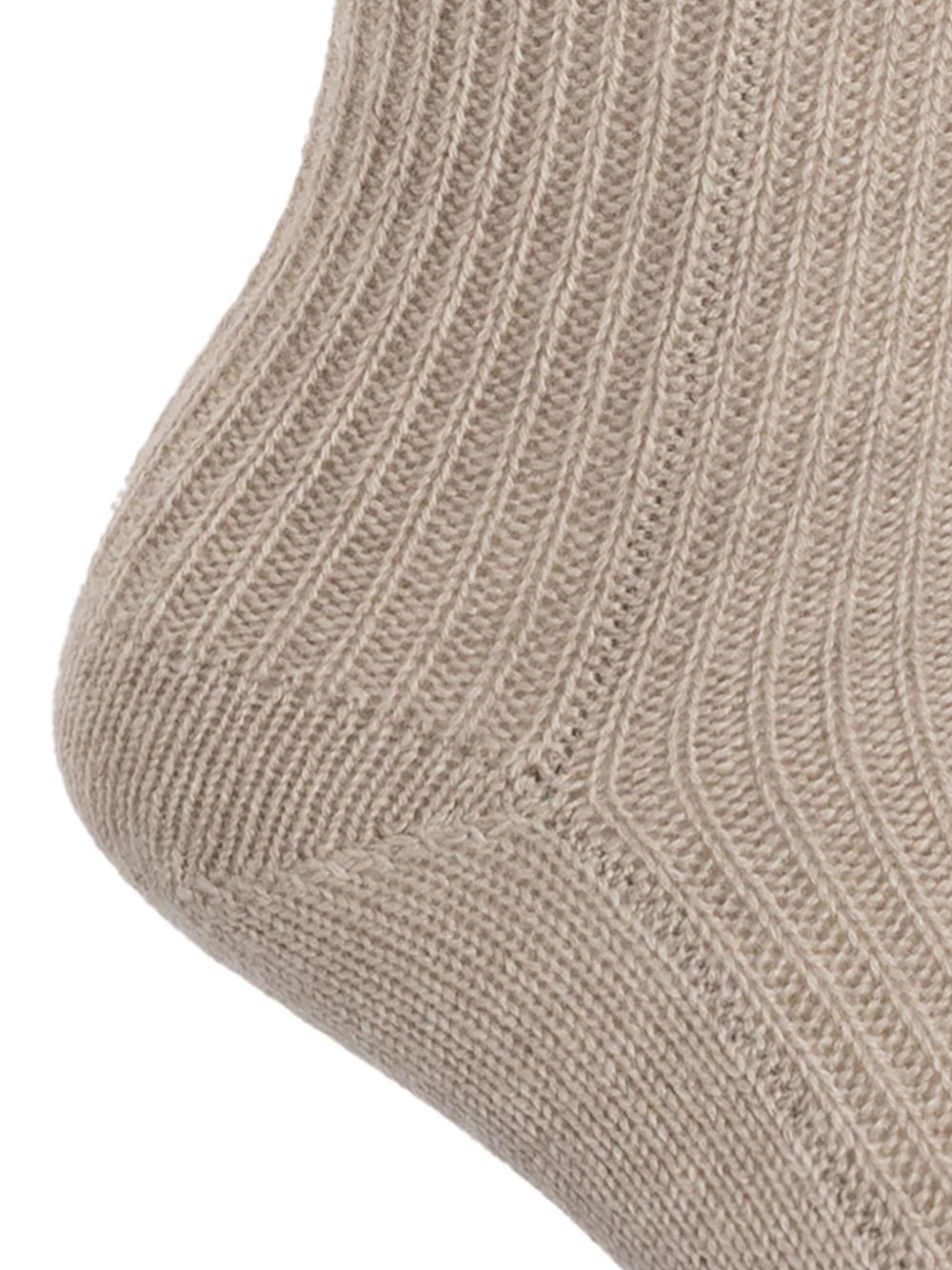 Lisa Yang cashmere knee-high socks - Beige