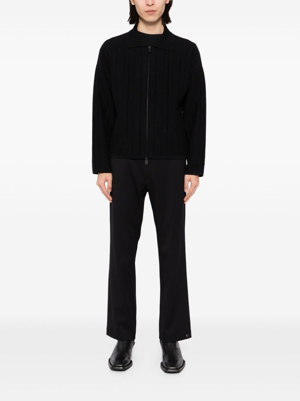 TEAM WANG design Chices straight broek - Zwart