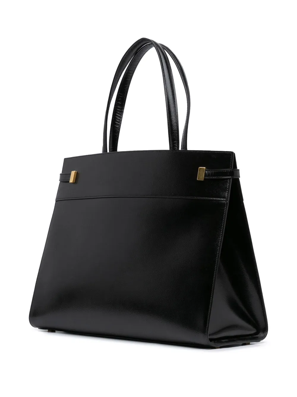 Saint Laurent Pre-Owned 2019 Medium Manhattan Shopper Tote satchel - Zwart