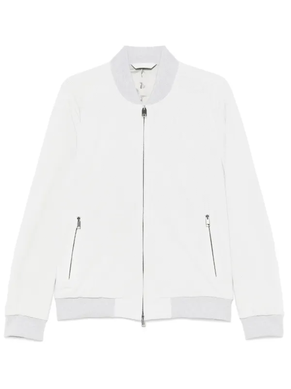 Brioni グレー ボンバージャケット Brioni ボンバージャケット | グレー | FARFETCH JP