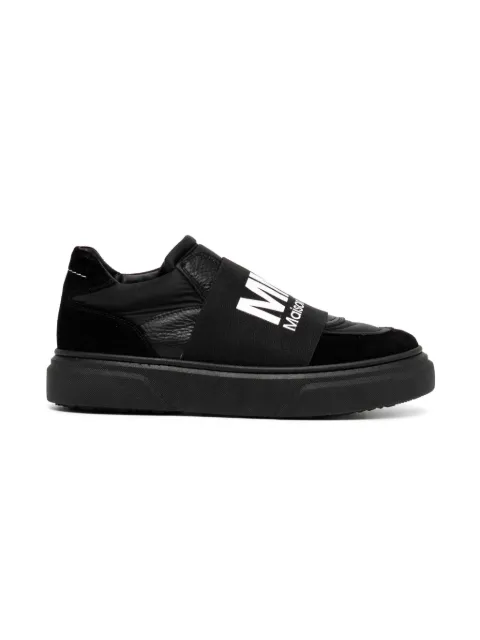 MM6 Maison Margiela Kids logo-print sneakers