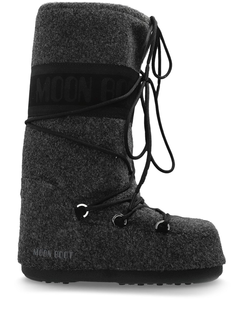 Moon Boot Icon Felt boots Black