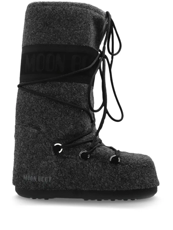 【関税込み】Moon Boot ブラック Icon フェイクファー ブーツ 27644676_57404097_600.jpg